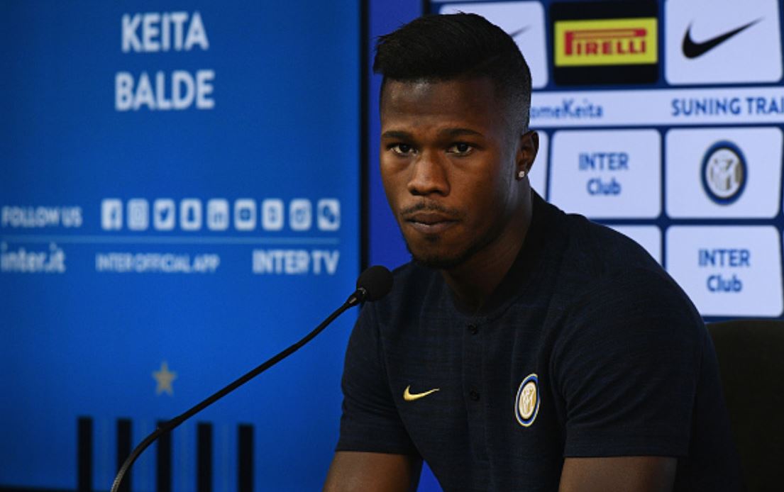 Maillot Domicile Inter Milan KEITA BALDE' Maillot Domicile Inter Milan KEITA BALDE'